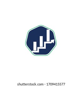 Business Finance Logo template vector icon design. Business Financial and Accounting Logo design Template	
