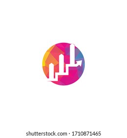 Business Finance Logo template vector icon design. Business Financial and Accounting Logo design Template	