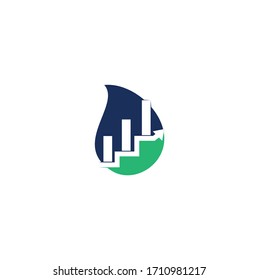 Business Finance Logo template vector icon design. Finance shield shape concept logo	