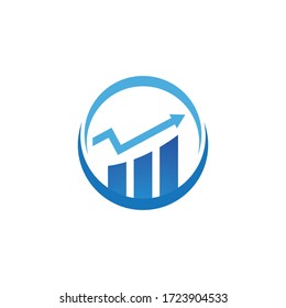 Vector de plantilla de logotipo de Business Finance