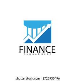 Vector de plantilla de logotipo de Business Finance