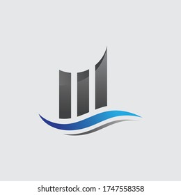 Business Finance Logo template vector icon design
