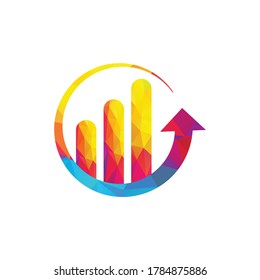 Business Finance Logo template vector icon design. Business Financial and Accounting Logo design Template.