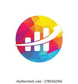 Business Finance Logo template vector icon design. Business Financial and Accounting Logo design Template.