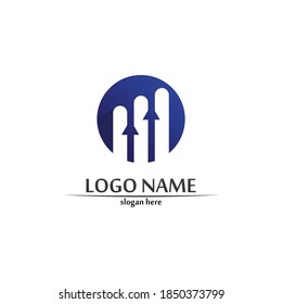 Business Finance Logo template vector icon design