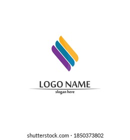 Business Finance Logo template vector icon design