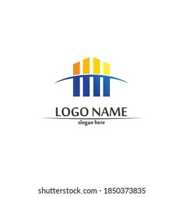 Business Finance Logo template vector icon design