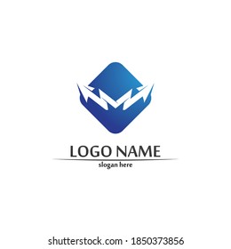 Business Finance Logo template vector icon design