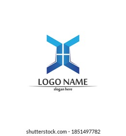 Business Finance Logo template vector icon design