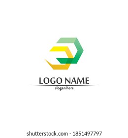 Business Finance Logo template vector icon design