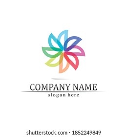 Business Finance Logo template vector icon design