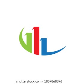 Business Finance Logo template vector icon design