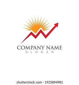 Business Finance Logo template vector icon design