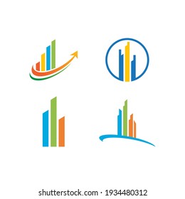 vector de plantilla de logotipo de Business Finance