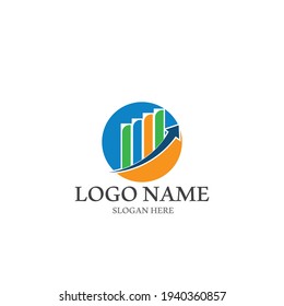 Business Finance Logo template vector icon design