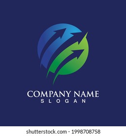 Business Finance Logo template vector icon design