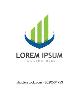 Business Finance Logo template vector icon design