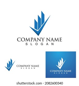 Business Finance Logo template vector icon design