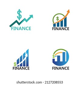 Business Finance Logo template vector icon design
