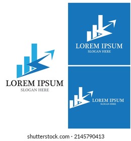 Business Finance Logo template vector icon design