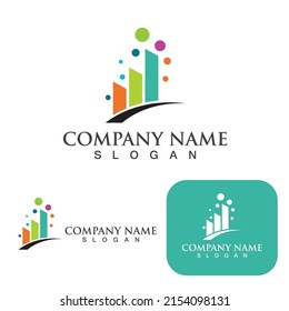 Business Finance Logo template vector icon design