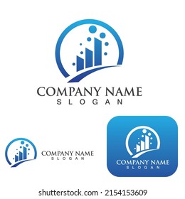 Business Finance Logo template vector icon design