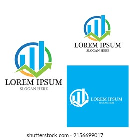 Business Finance Logo template vector icon design