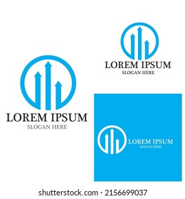 Business Finance Logo template vector icon design
