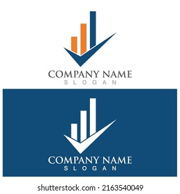 Business Finance Logo template vector icon design