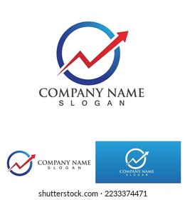 Business Finance Logo template vector icon design