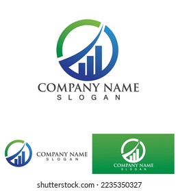 Business Finance Logo template vector icon design