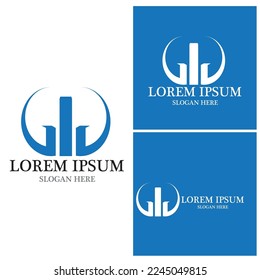 Business Finance Logo template vector icon design