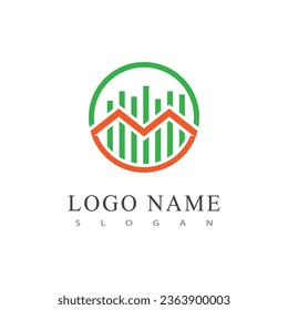 Business Finance logo template vector