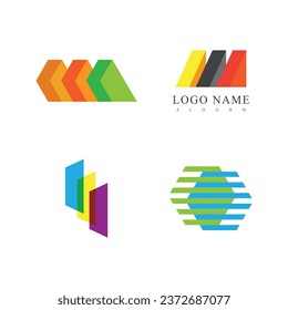vector de plantilla de logotipo de Business Finance