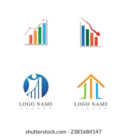 Business Finance logo template vector