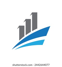 Business Finance Logo template vector icon design