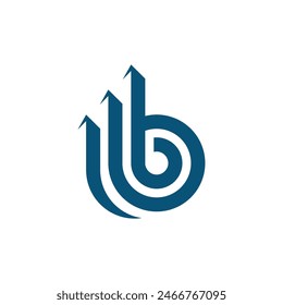 Diseño de iconos de Vector de Plantilla de logotipo de finanzas empresariales