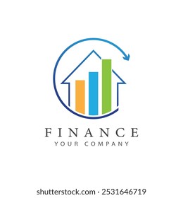 Business Finance Logo-Vorlage, Vektorsymbol-Design