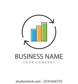 Business Finance Logo template vector icon design