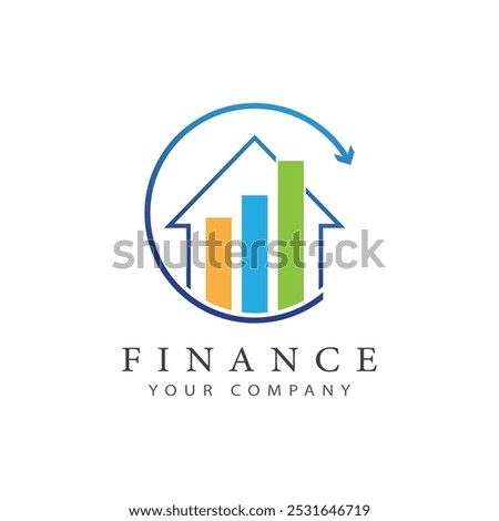 Business Finance Logo template vector icon design