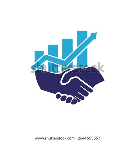Business Finance Logo template vector icon design for business partnership