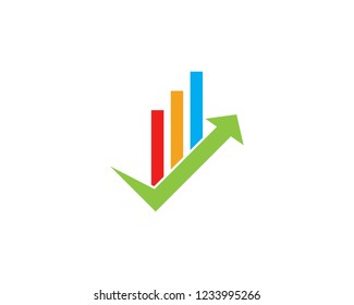 Business finance logo vector
