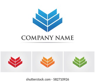 Business finance logo vector 