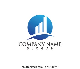 Real Estate Symbol Design Logo Flat Stock Vector (Royalty Free ...