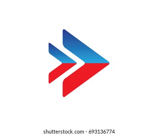 Business finance logo - vector concept illustration
