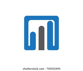Business finance logo - vector concept