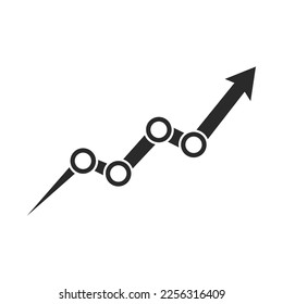 Logo für die Unternehmensfinanzierung, Vektordesign-Vorlage