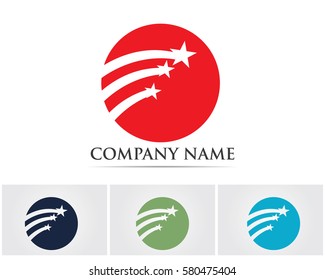 Business finance logo vector template icons