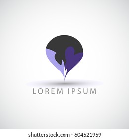 Business finance logo vector template icons