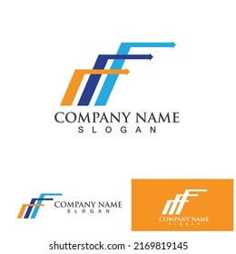 Business finance and Marketing logo Vector illustration  design